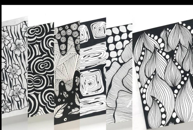 A Beginner's Guide to Mindful Drawing with Zentangle Patterns