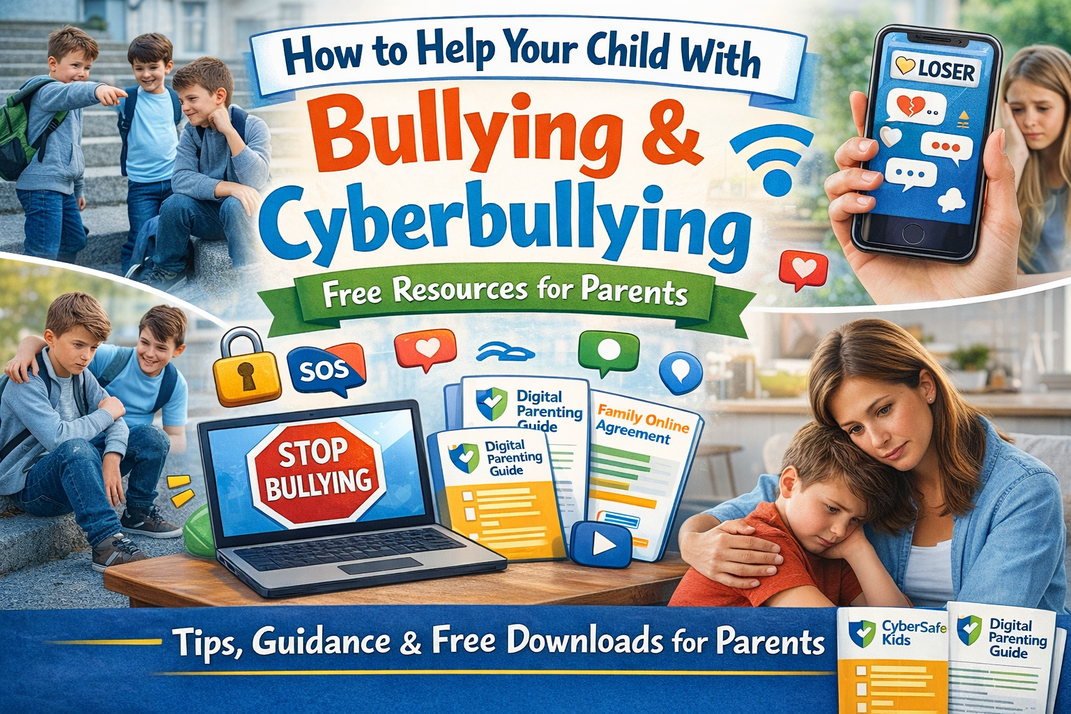 How to Stop Cyberbullying: A Guide for Teens, Parents, and Educators