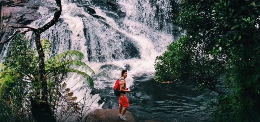 Baker's Waterfall: Sri Lanka's Misty Marvel